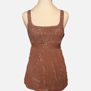 Charlotte Russe Chocolate Brown Top